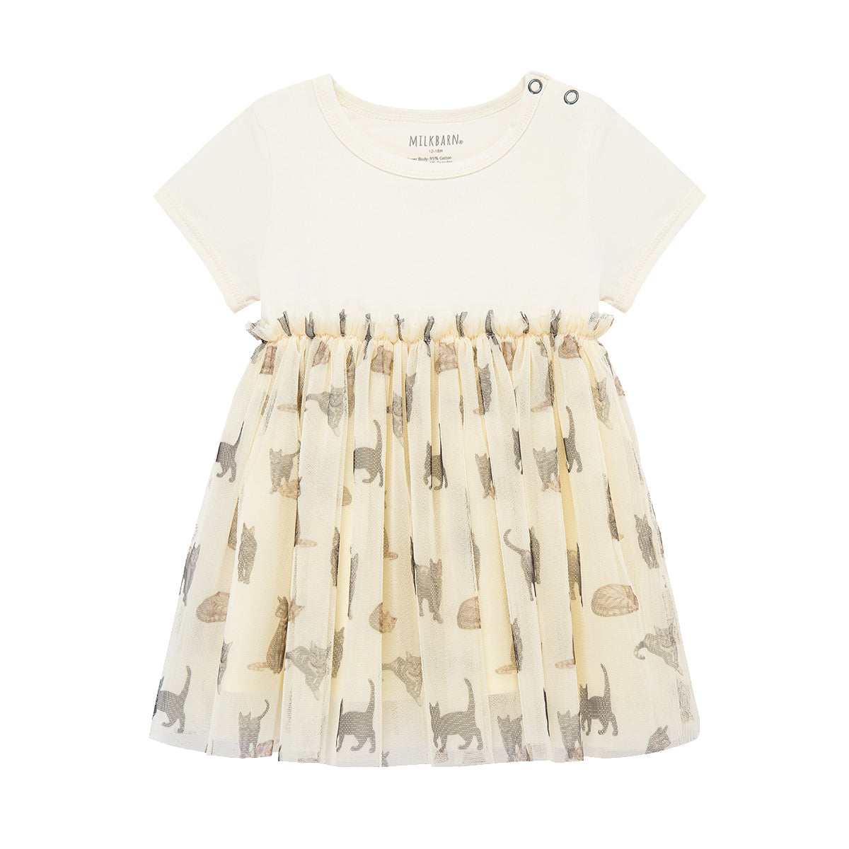 Cat Cotton Stretch Ballet Dress