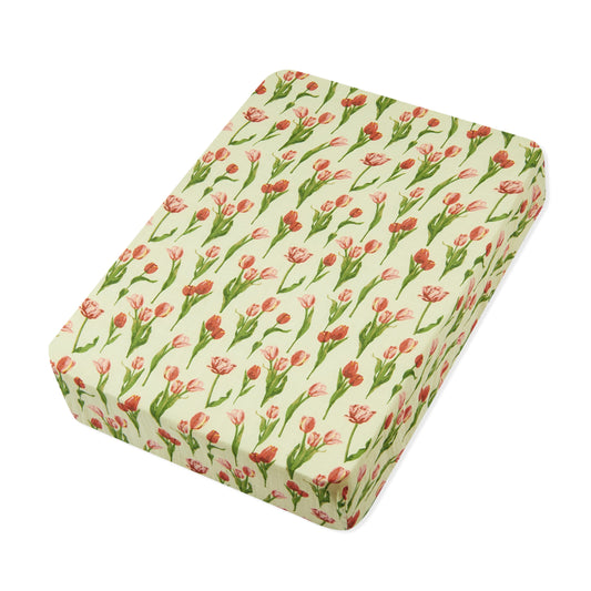 Tulip Bamboo Crib Sheet