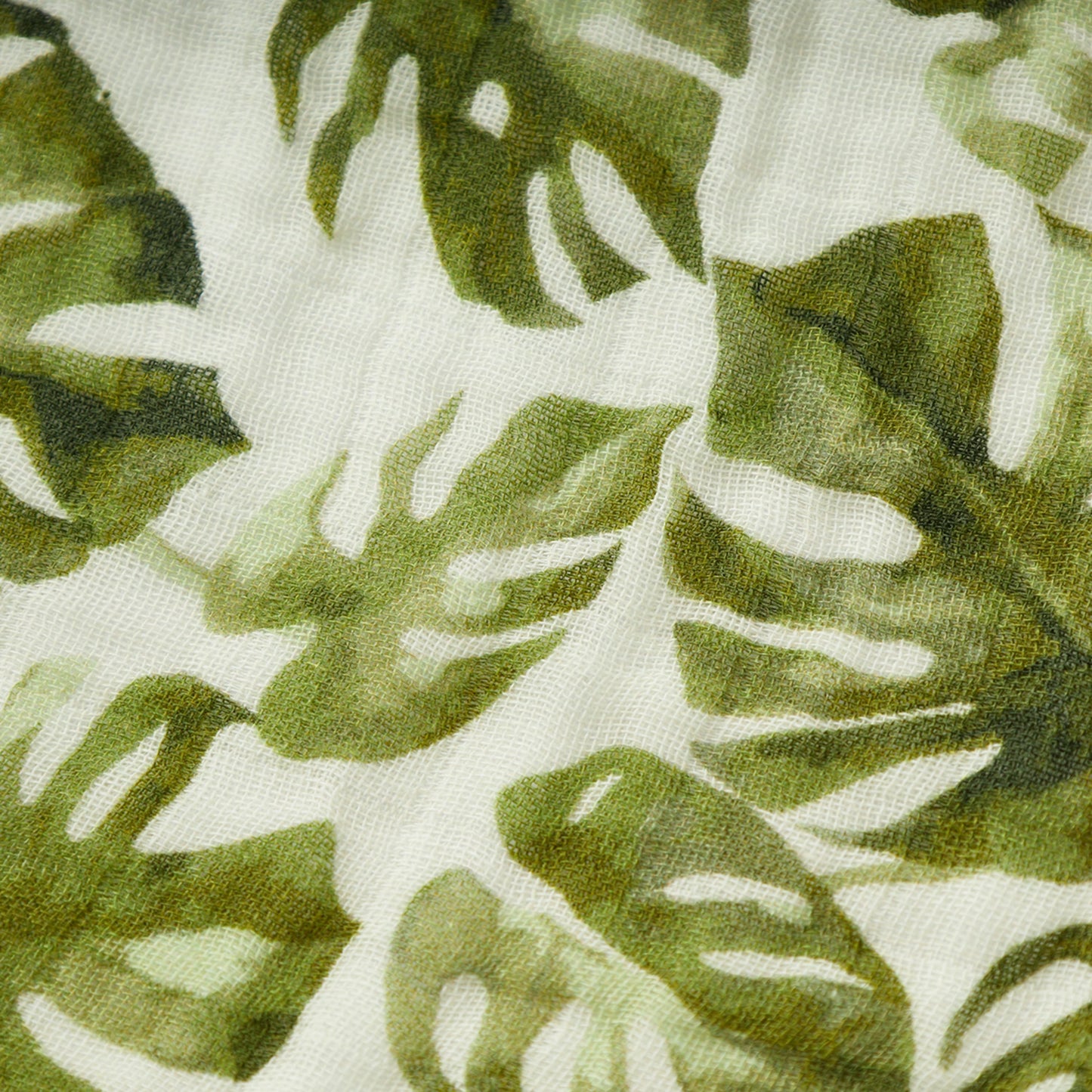 Island Leaf Organic Cotton Crib Sheet