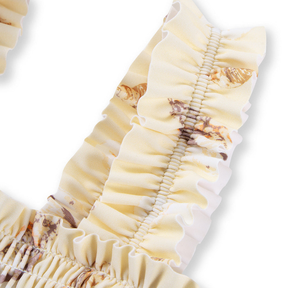 Seashells Ruffle Two Piece Swimsuit – MILKBARN