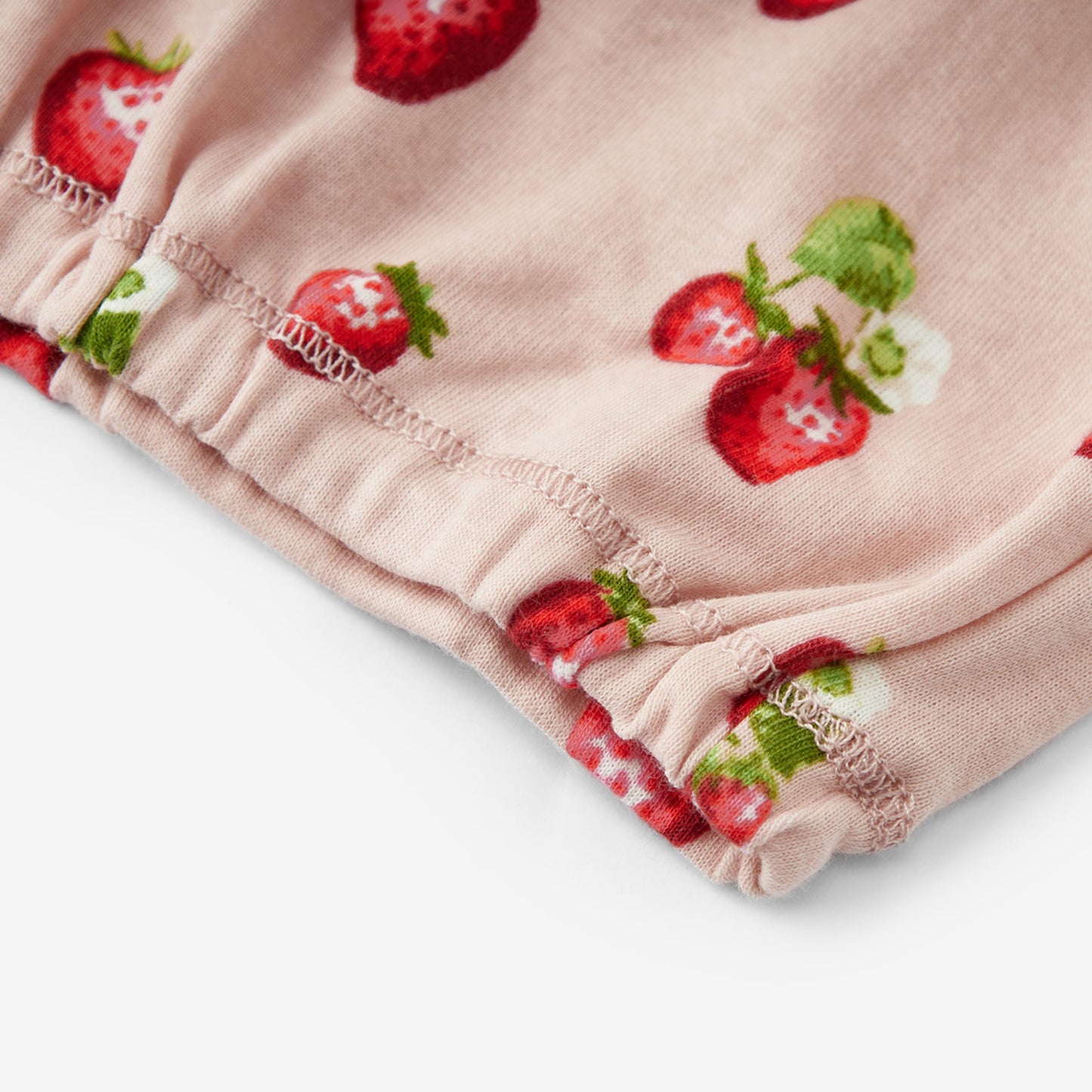 Strawberry Organic Cotton Newborn Gown & Hat Set