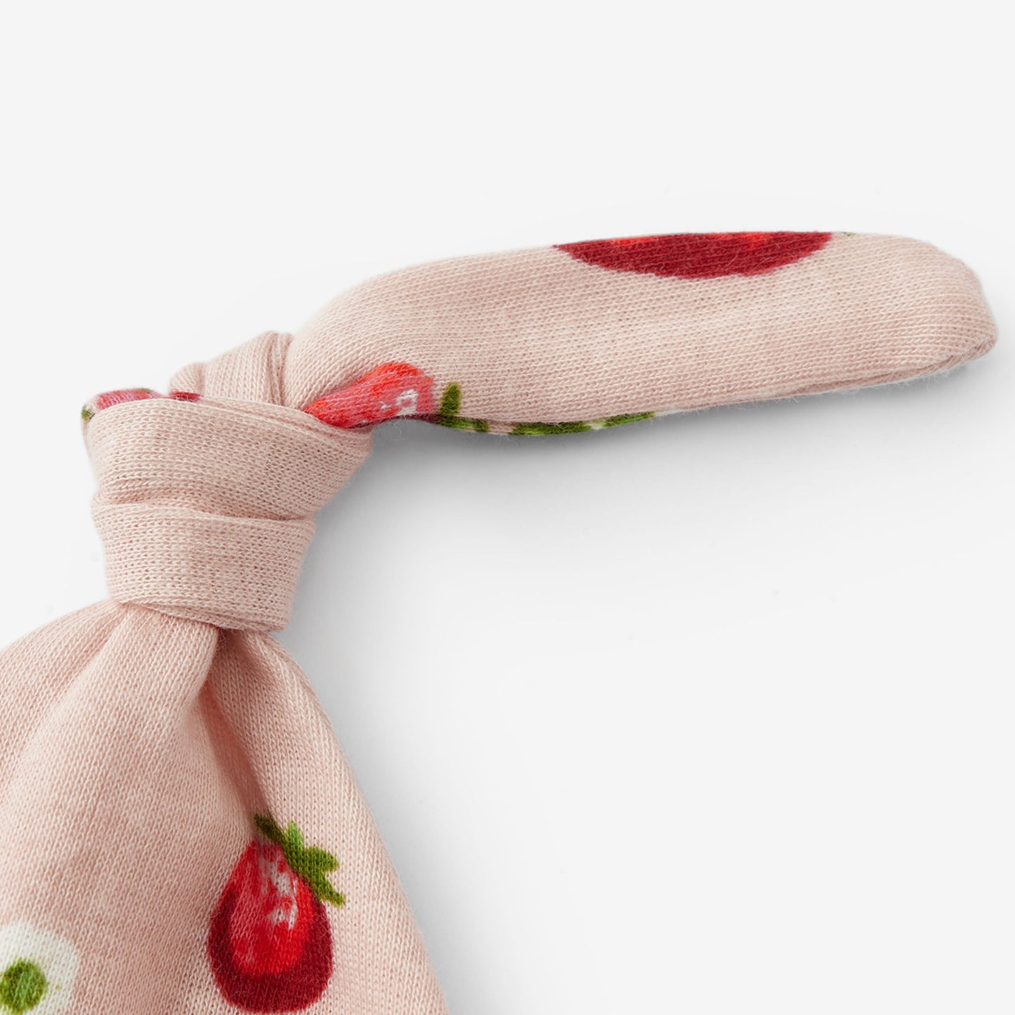 Strawberry Organic Cotton Newborn Gown & Hat Set