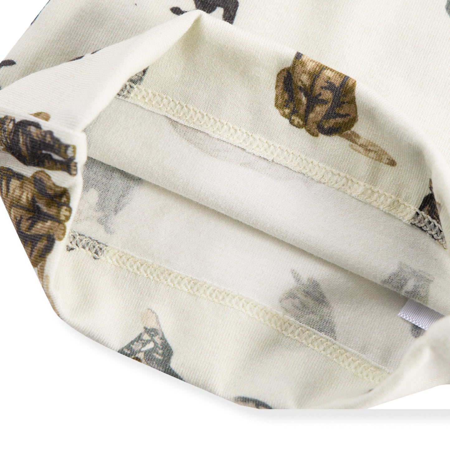 Cat Cotton Stretch Newborn Gown & Hat Set