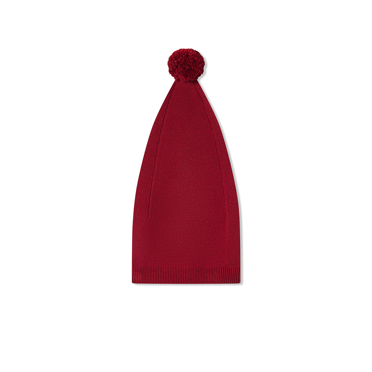 Long Spring Cap Red Knit Long Stocking Cap – MILKBARN