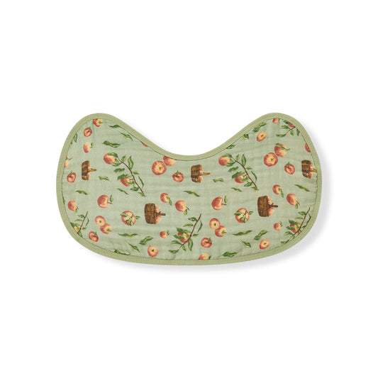 Apple Orchard Contour Four Layer Burp Cloth