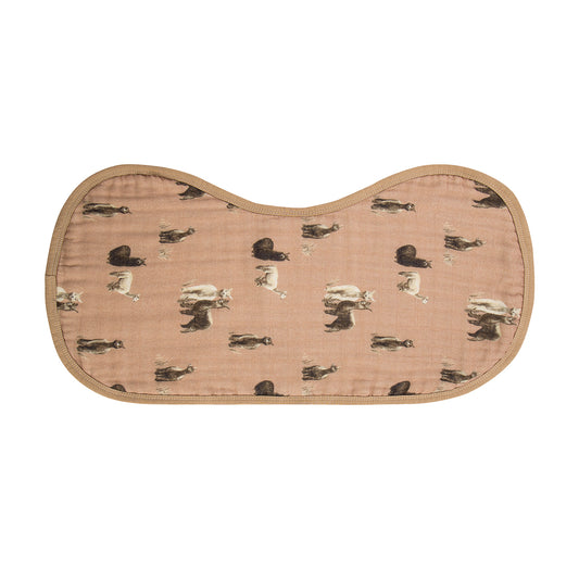 Alpaca Contour Four Layer Burp Cloth