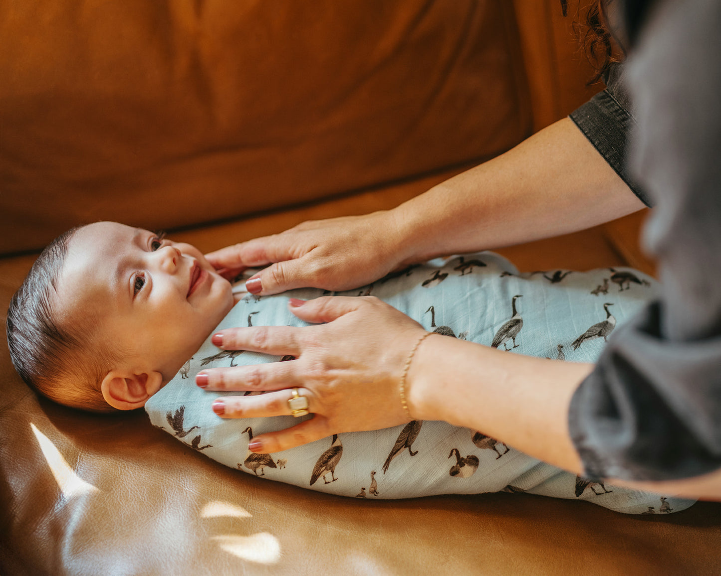 Picnic Organic Cotton Swaddle