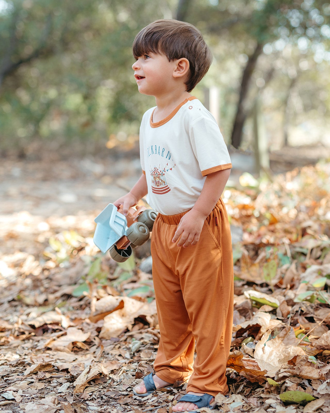 Butterscotch Bamboo Stretch Short Sleeve Sport Two Piece Set