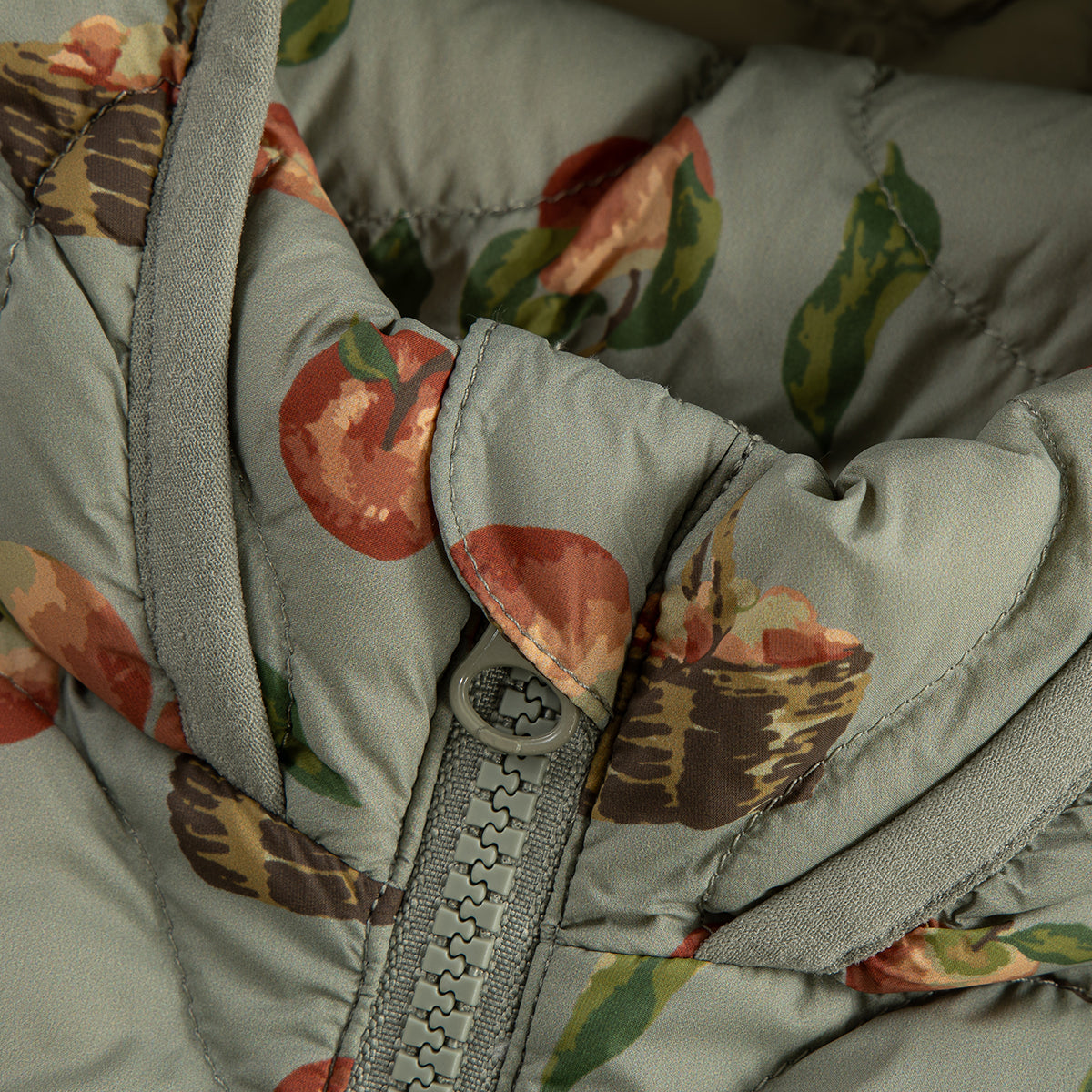 Apple Orchard Lightweight Down Hooded Jumpsuit