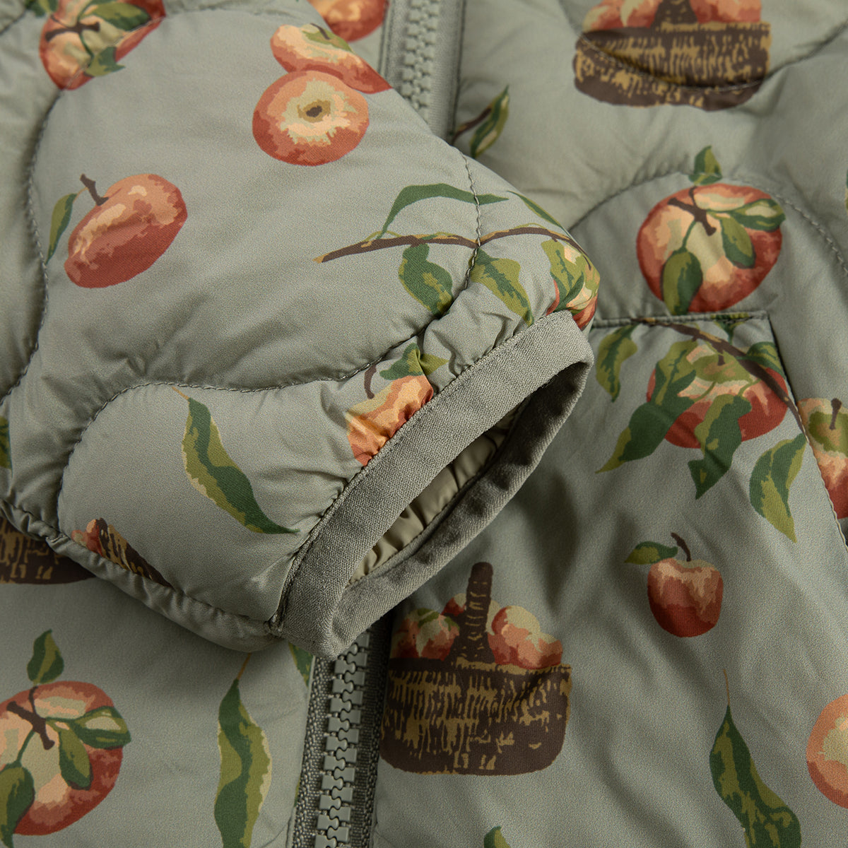 Apple Orchard Lightweight Down Hooded Jumpsuit