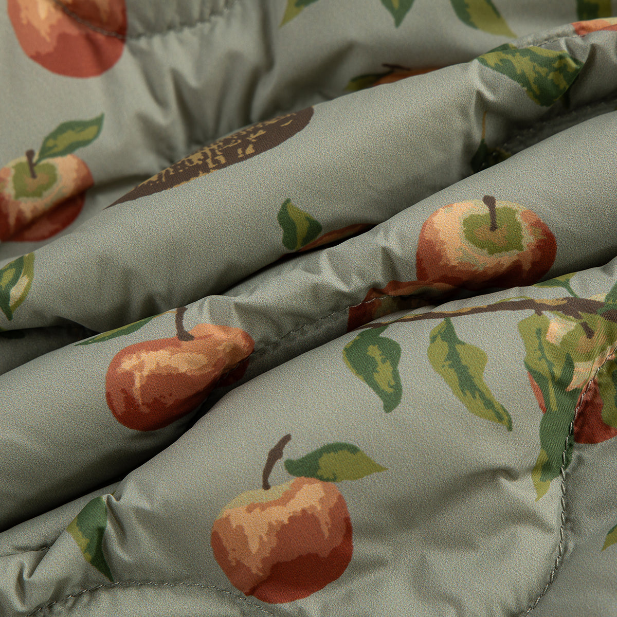 Apple Orchard Lightweight Down Hooded Jumpsuit