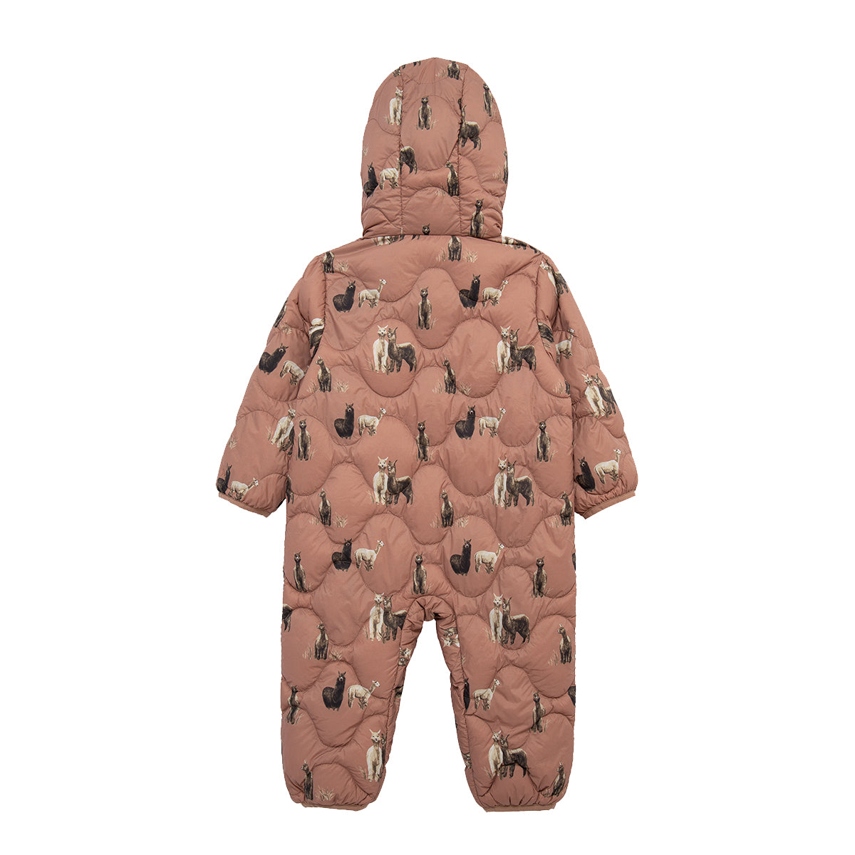 Alpaca Lightweight Down Hooded Jumpsuit