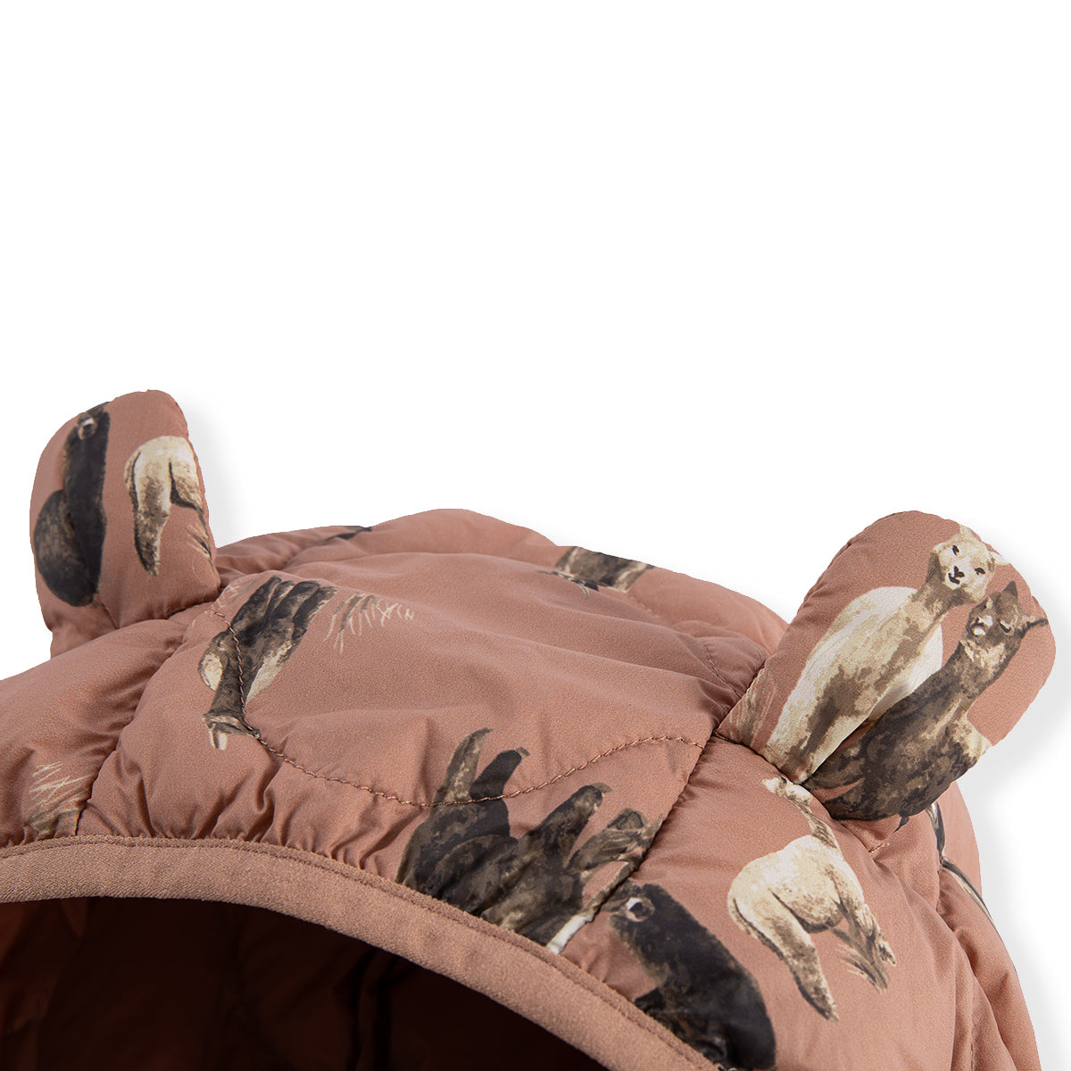 Alpaca Lightweight Down Hooded Jumpsuit