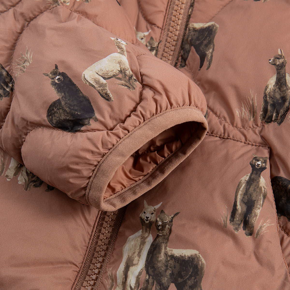Alpaca Lightweight Down Hooded Jumpsuit