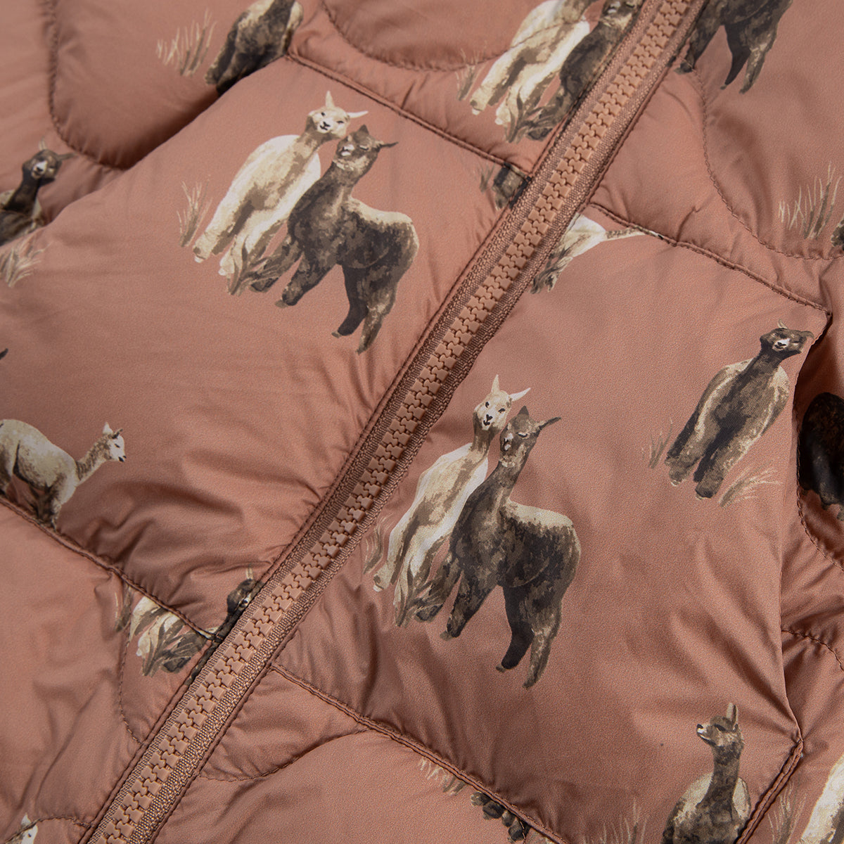 Alpaca Lightweight Down Hooded Jumpsuit