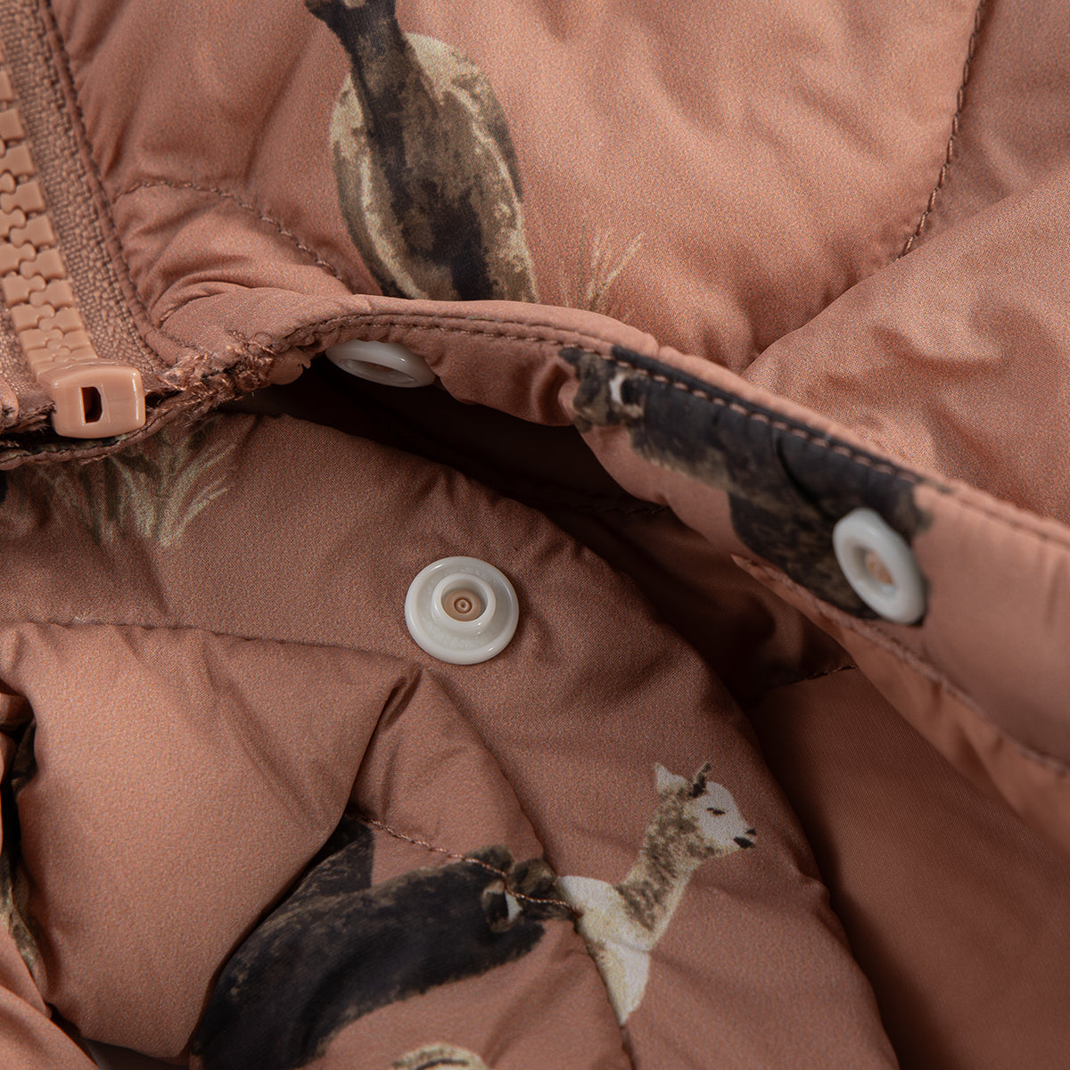 Alpaca Lightweight Down Hooded Jumpsuit
