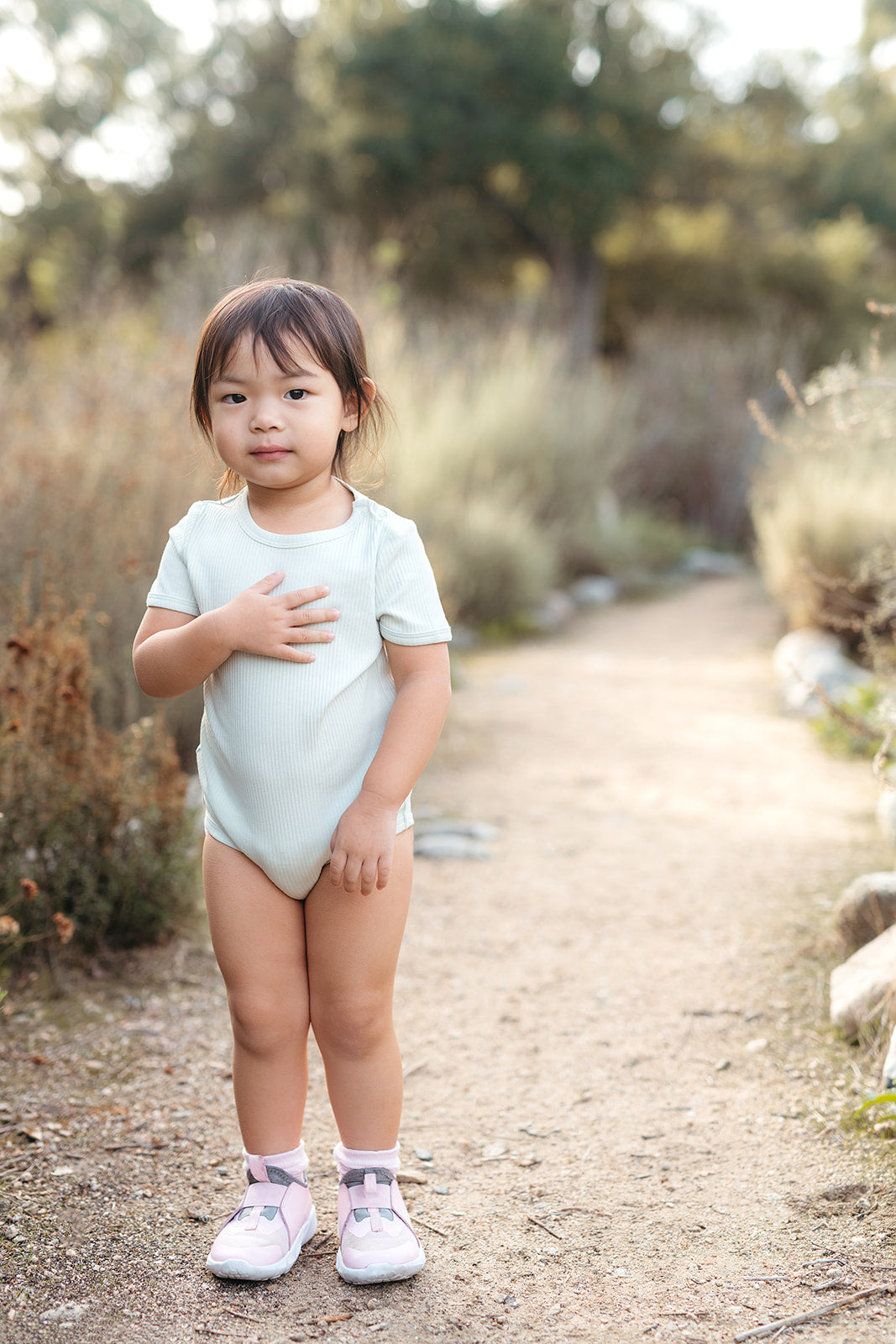 Grey Tri-Blend Stretch Short Sleeve One Piece