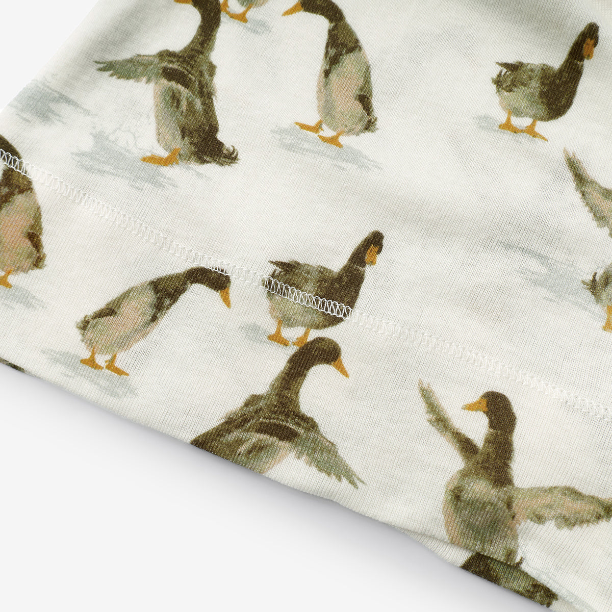Duck Organic Cotton Knotted Beanie Hat