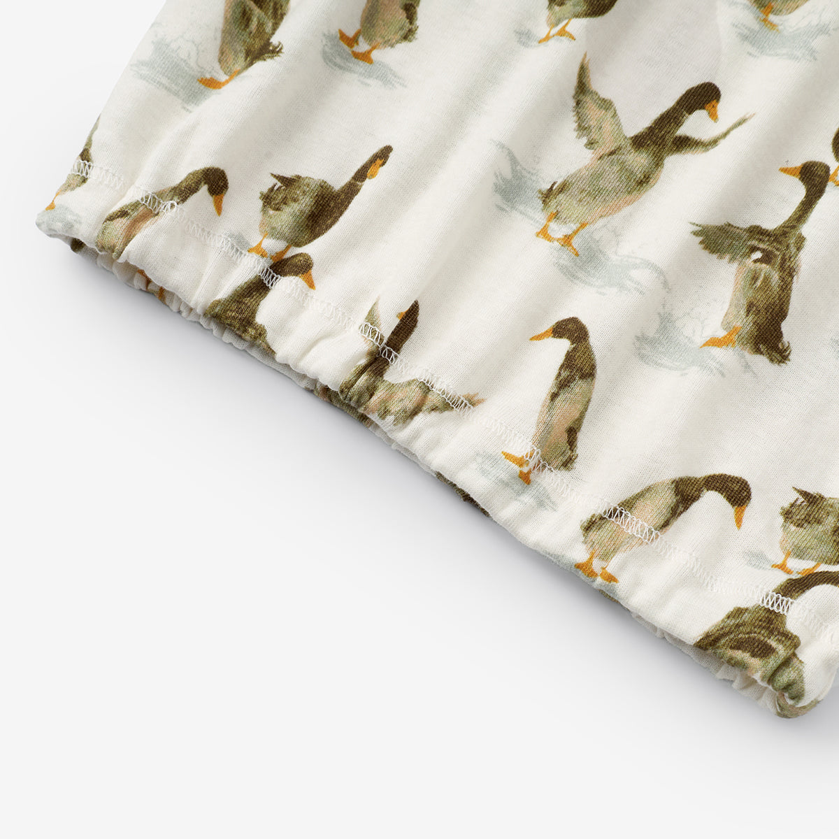 Duck Organic Cotton Newborn Gown & Hat Set