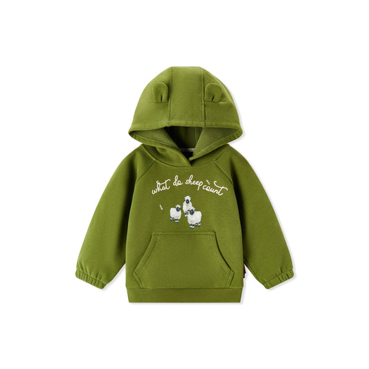 Fern Bear Ear Hoodie