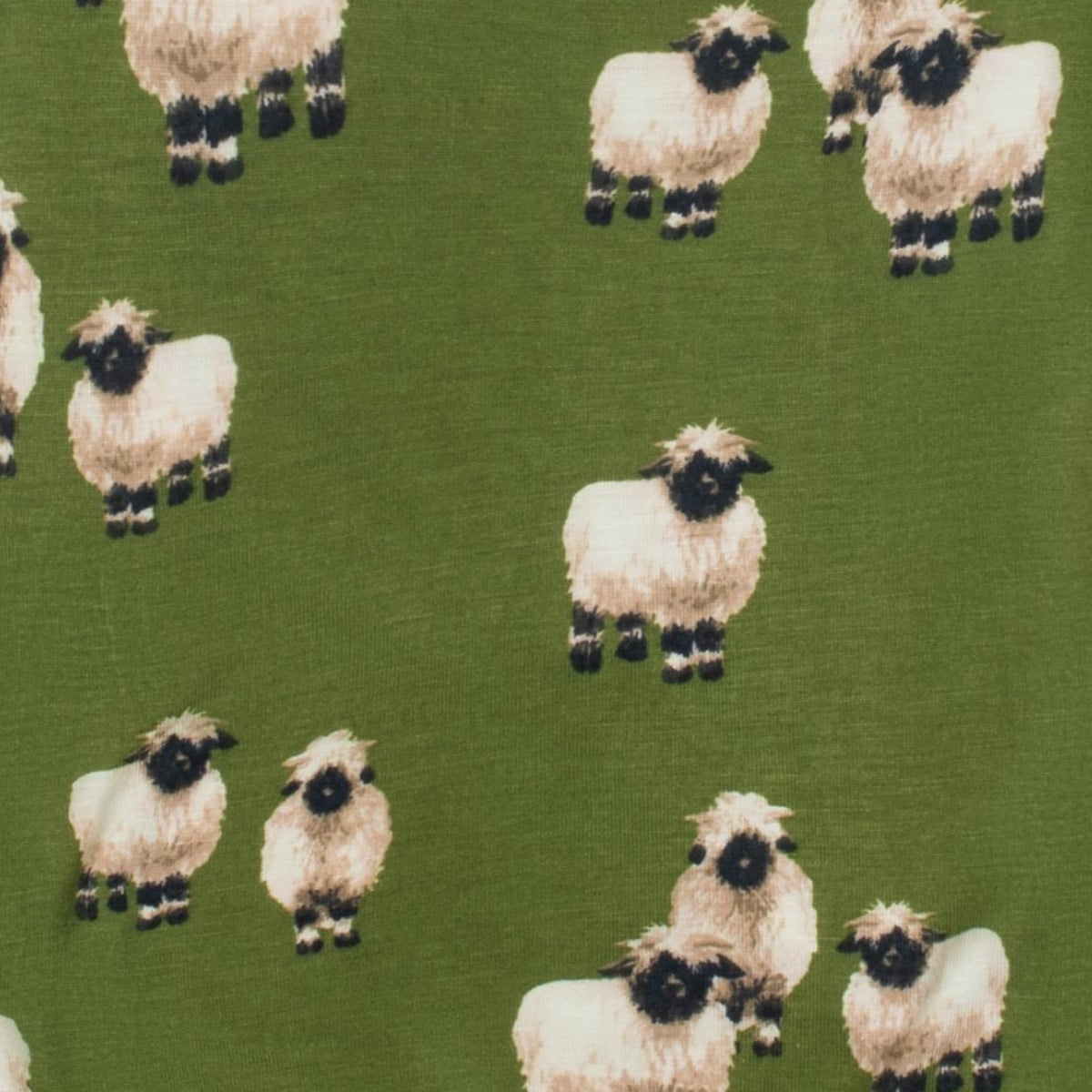 Valais Sheep Bamboo Long Sleeve One Piece
