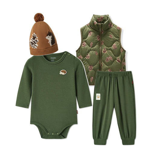 Stay Warm Down Bundle: Pinecone