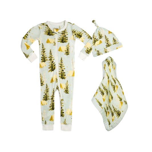 Sweet Dreams Zipper Pajama Bundle: Camping