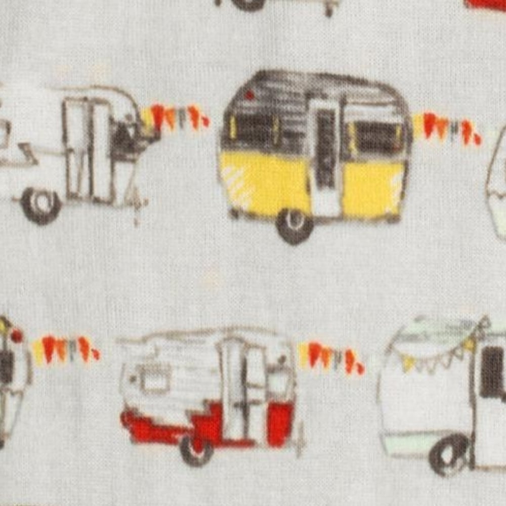 Vintage Trailers Print Detail by Milkbarn Kids