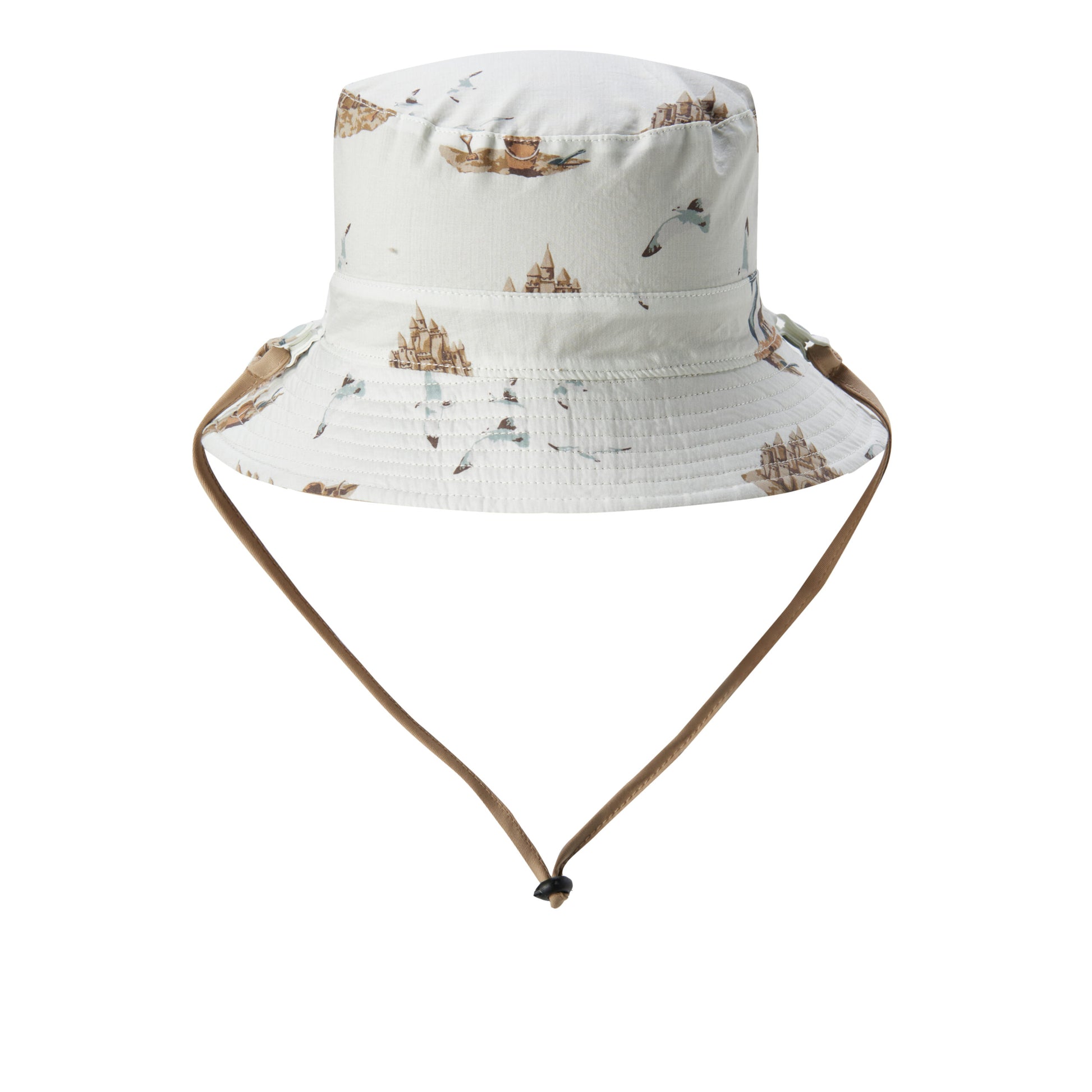 Milkbarn Kids Polyester Sun Bucket Play Hat baby Accessories Hat in Brown fabric View