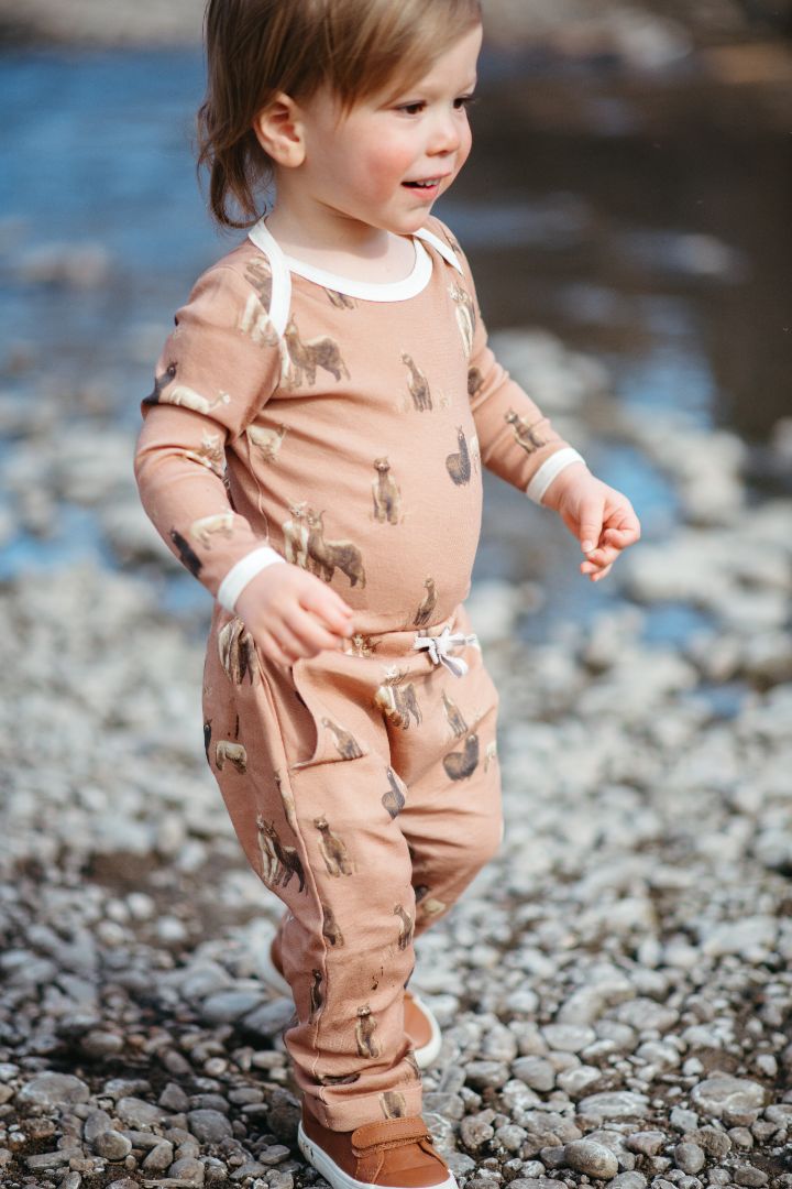 Alpaca Organic Cotton Long Sleeve One Piece