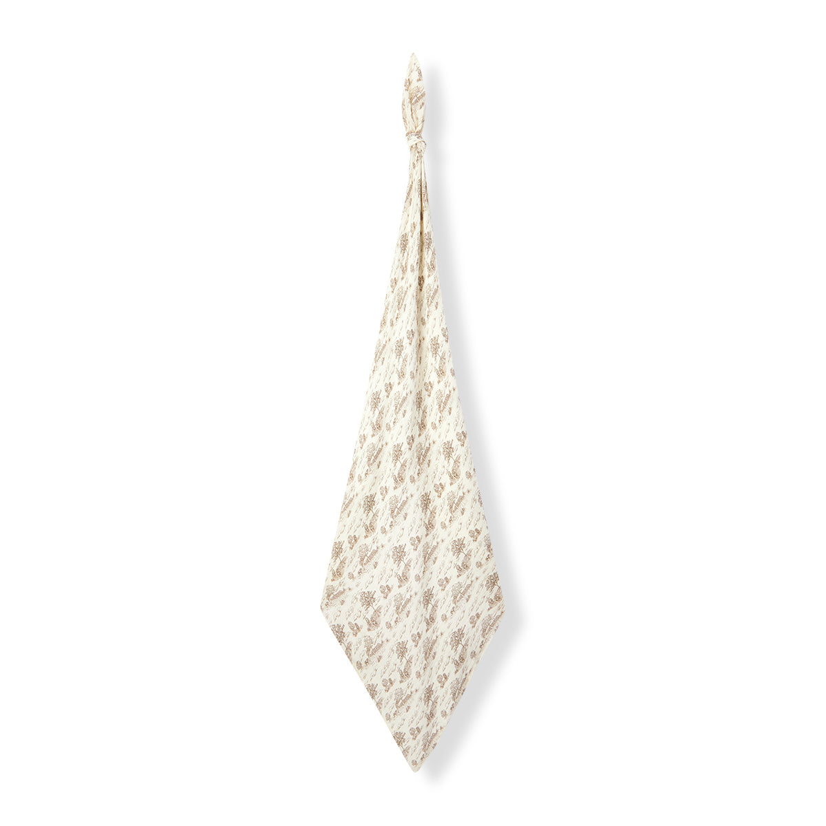 Milkbarn Country Toile bamboo swaddle blanket in white, soft and lightweight bamboo cotton muslin for baby swaddling