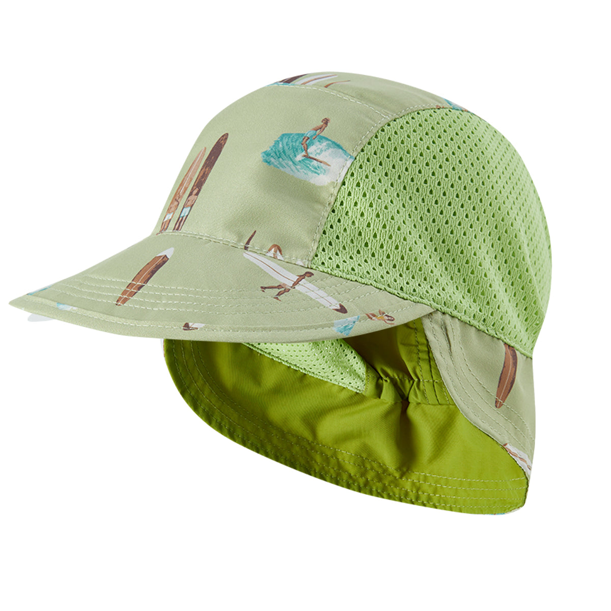 Milkbarn Kids Polyester Outdoor Explorer Hat baby Accessories Hat in Summer Surf fabric Front
