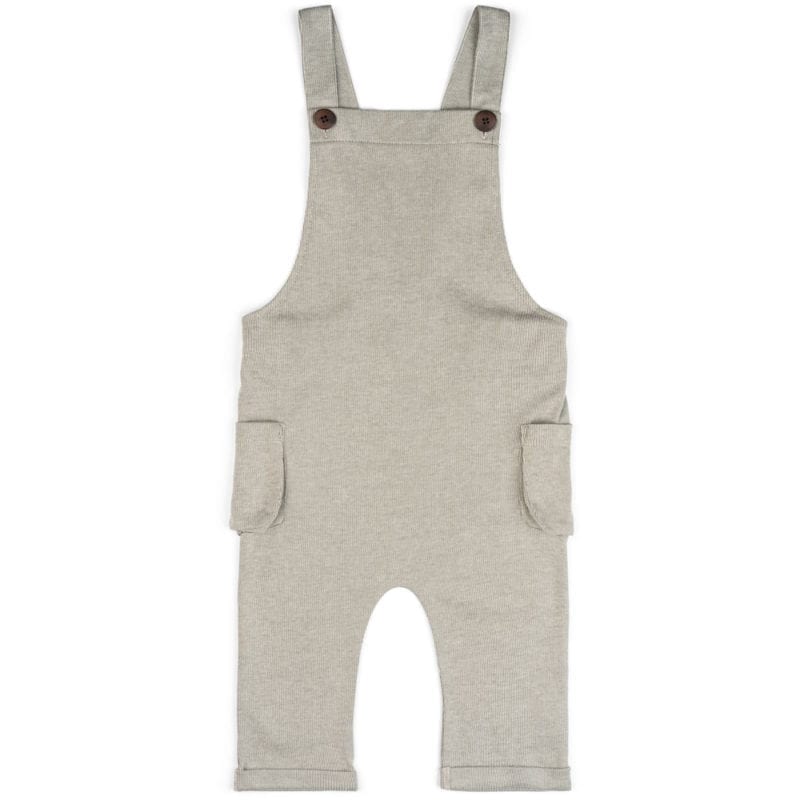 Heathered Oatmeal Organic Cotton Overall | MILKBARN Kids | Organic and ...