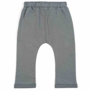 Jogger Pant or Lounge Pant in the Organic Cotton and Recycled Polyester Denim by Milkbarn Kids