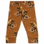 Milkbarn Legging in Organic Woolly Mammoth print