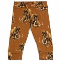 24109 - Milkbarn Legging in Organic Woolly Mammoth print