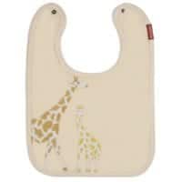 47110 - Milkbarn Applique Linen Bib - Giraffe