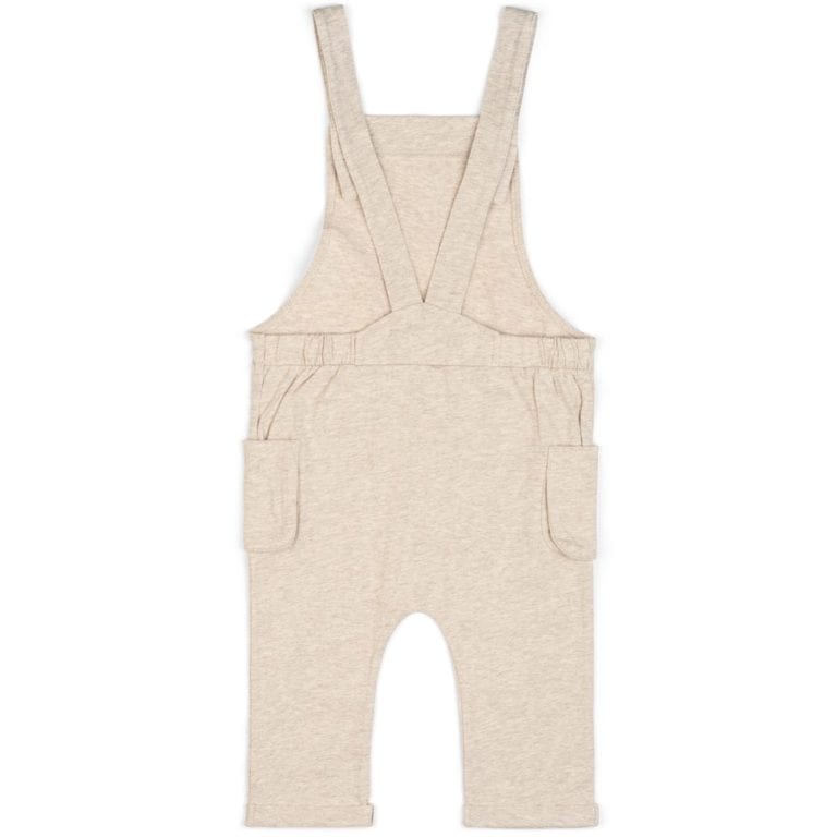 Heathered Oatmeal Organic Cotton Overall | MILKBARN Kids | Organic and ...