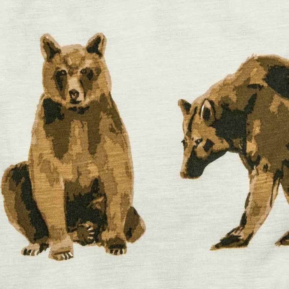 Bear Apparel Print by Milkbarn Kids