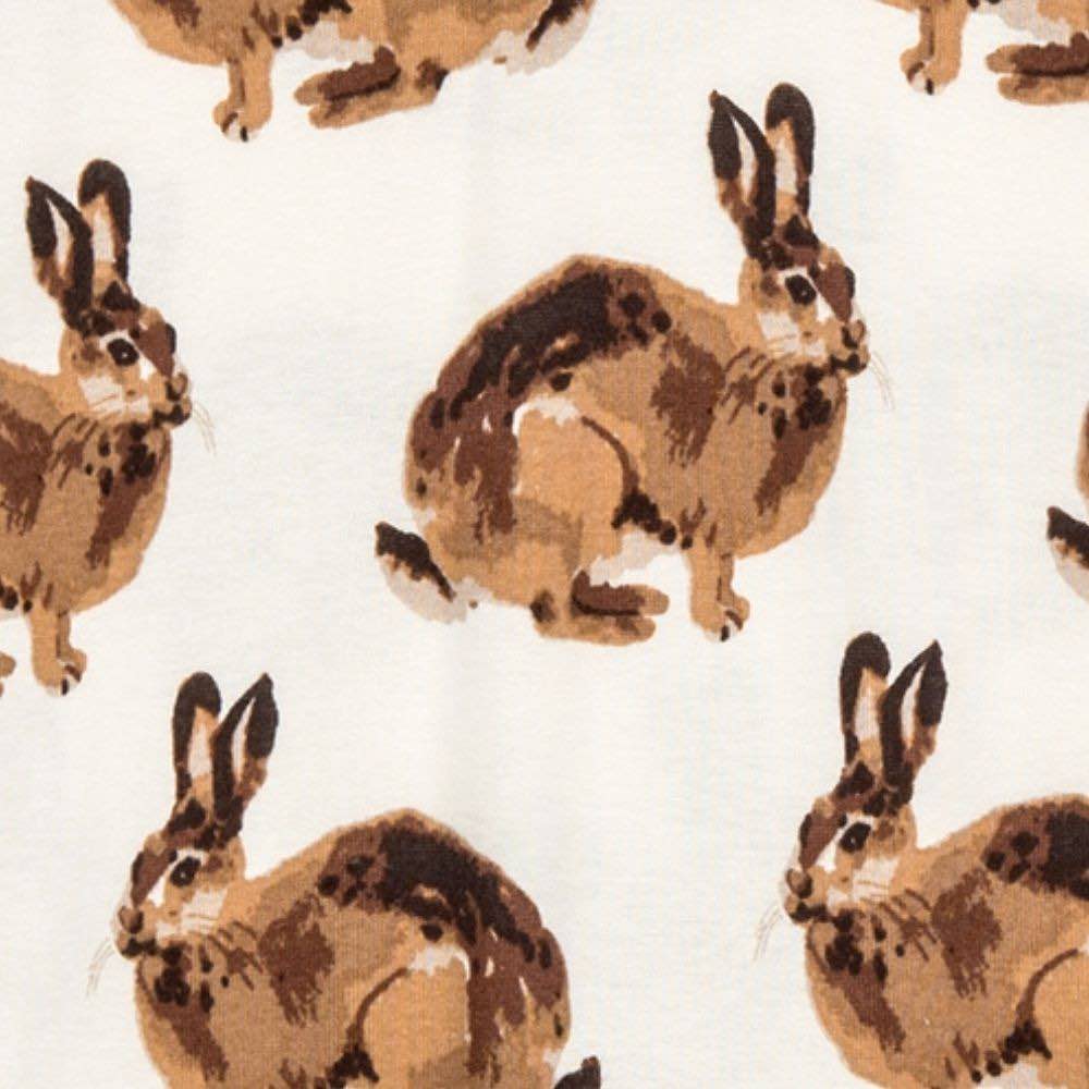 Bunny Apparel Print by Milkbarn Kids