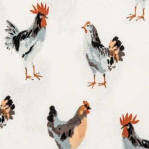 Chicken Apparel Print by Milkbarn Kids