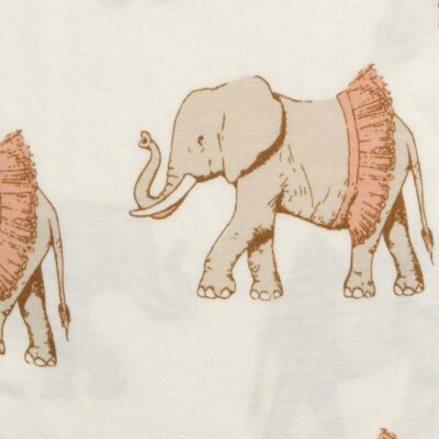 Tutu Elephant Apparel Print by Milkbarn Kids