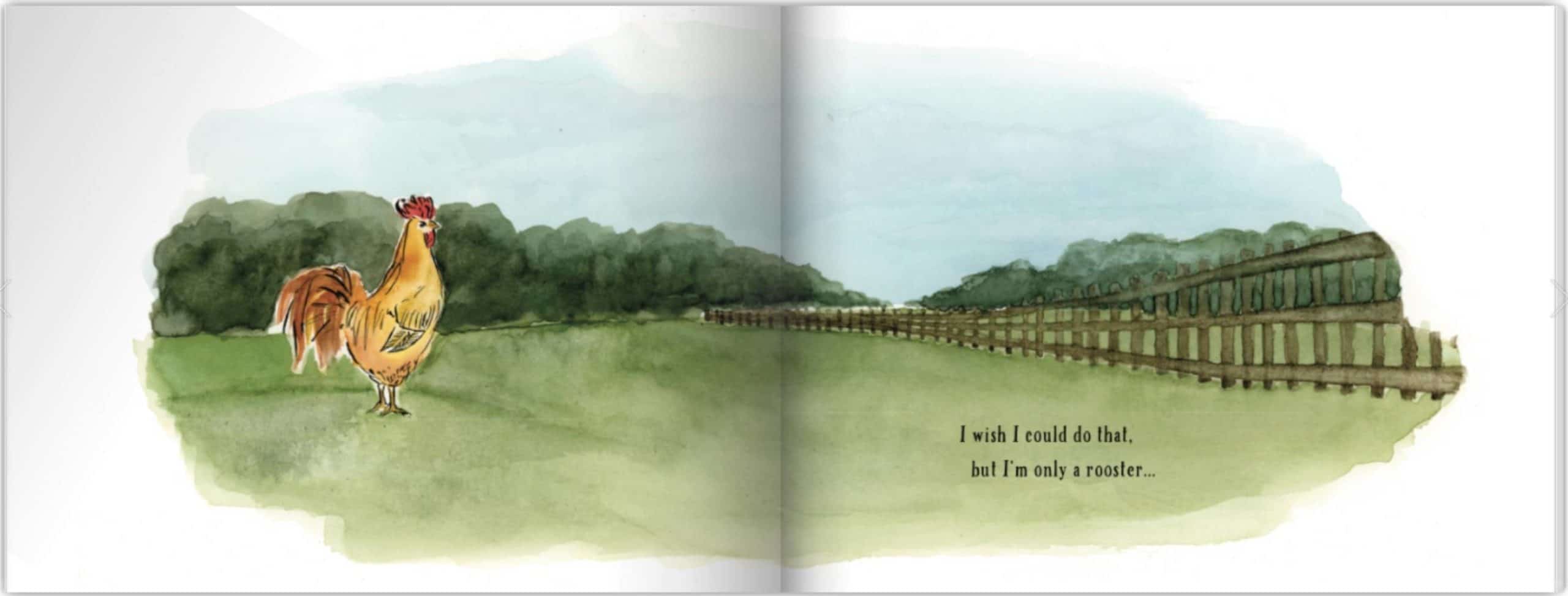 The Little Rooster Interior Pages