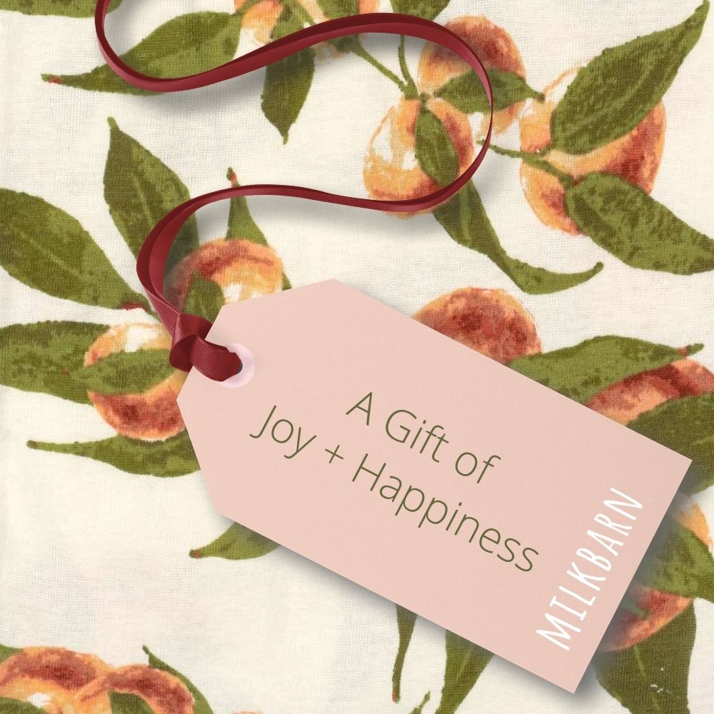 A Gift of Joy Peaches for Milkbarn Gift Cards
