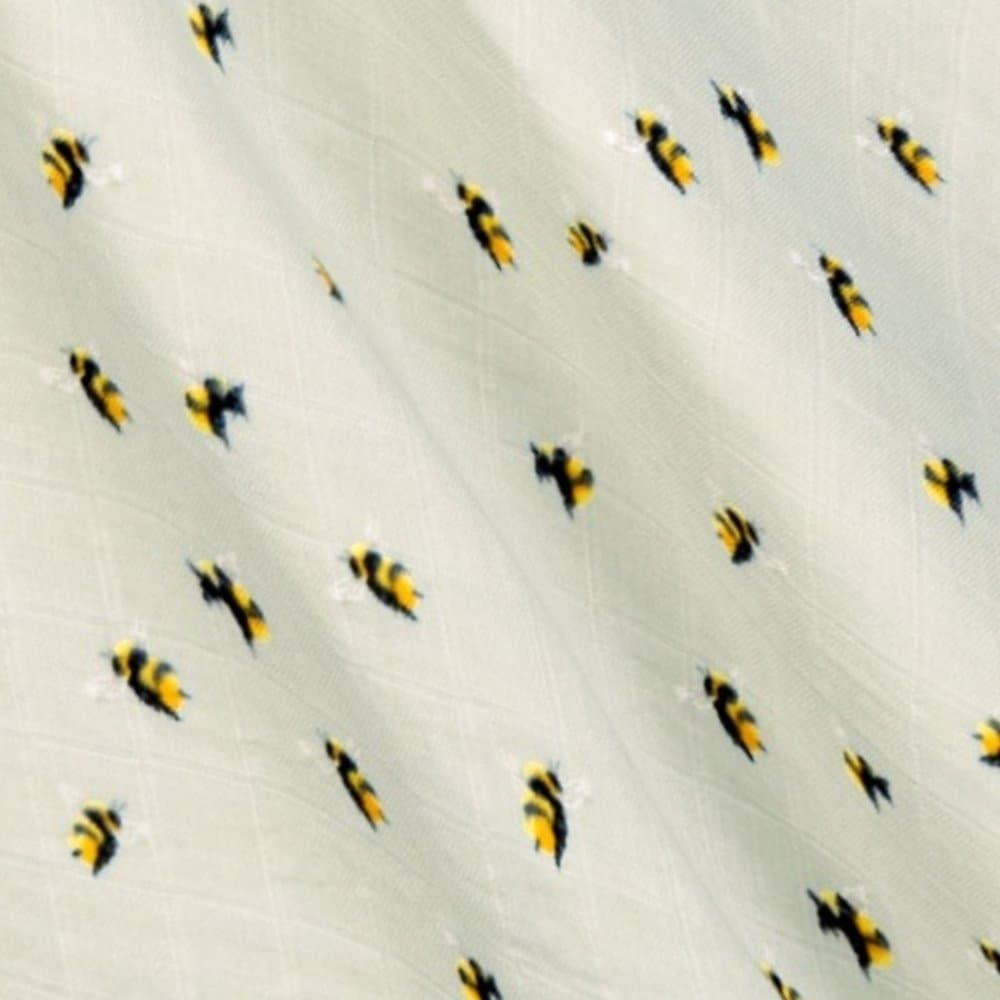 Bumblebee Blanket Print Detail by Milkbarn Kids