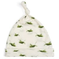 43120 - Grasshopper Organic Cotton Knotted Hat by Milkbarn Kids