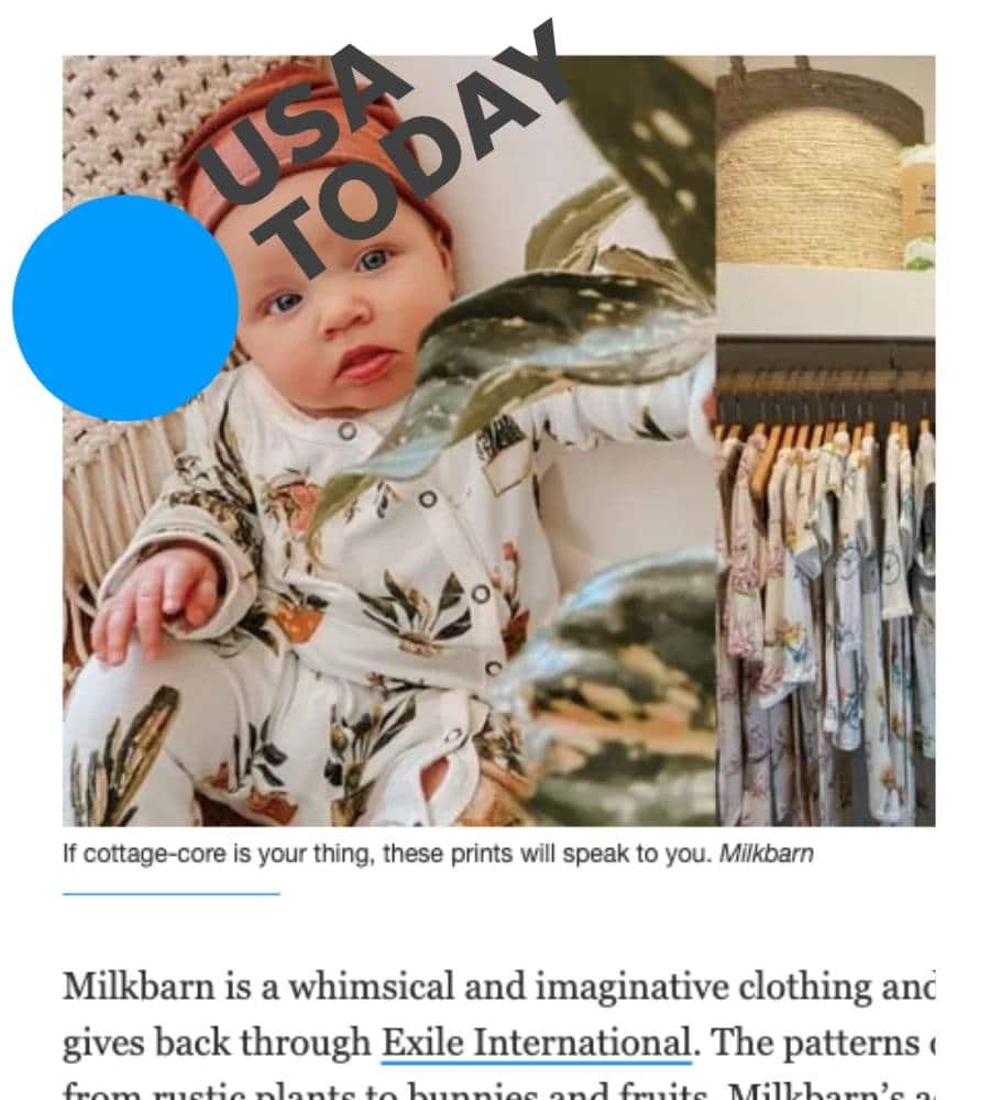 USA Today Features Milkbarn Kids Among Organic and Sustainable Companies