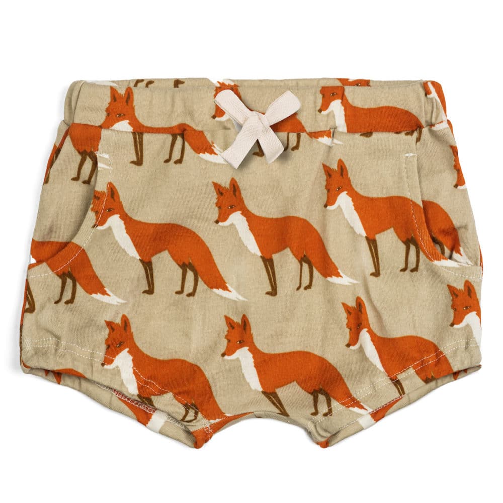 Orange Fox Organic Pocket Bloomer Front