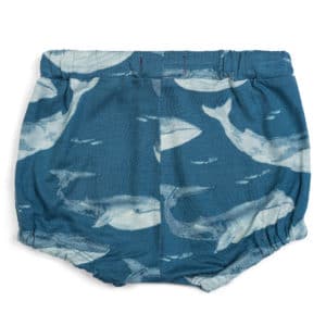 Blue Whale Bamboo Pocket Bloomer Rear
