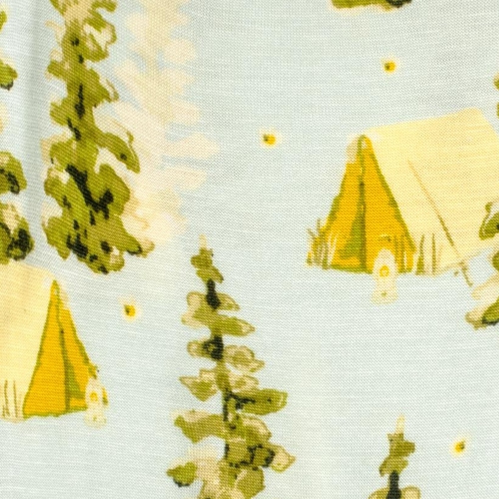 Camping Print Detail by Milkbarn Kids